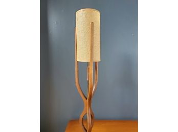 (Lot # 2) Amazing 3 1/2 Ft  60s Modeline Mid Century Walnut Lamp