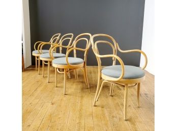 Set 4 Vintage Thonet 209 Bentwood Chairs By Shelby Williams