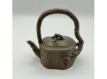 Yixing  Zisha Clay Teapot  ~ Wood Form ~