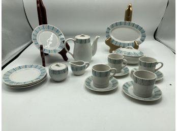 Child's Porcelain Dinnerware Set Made In Japan