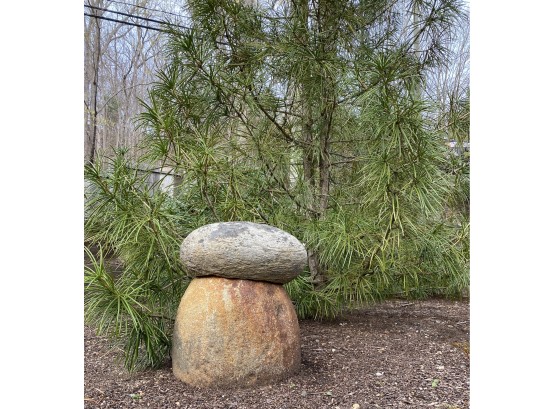 Zen Garden Natural Rock Scuplture