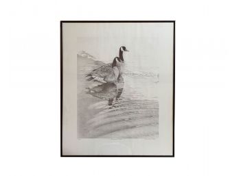 'Canadian Geese' - Signed & Numbered Etching - B. Hugh McPeck