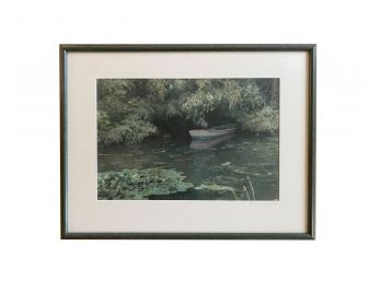 Karen Maloof - Painted Photograph 'Giverny III' Artist Signed & Numbered 8/100