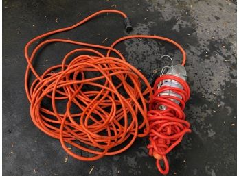 Extension Cord & Hanging Work Lamp
