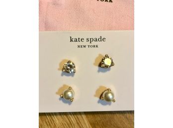Kate Spade Earrings - NEW In Pouch  Retail $68