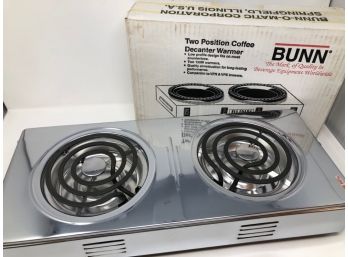 Hot Plate & Bunn Coffee Warmer - Both Boxed