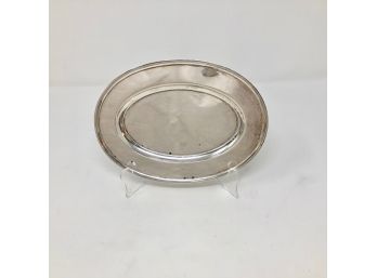 Tiffany Sterling  Oval Dish Marked Tiffany Co Makers - 8 X 5-3/4'  214g