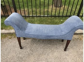 French Traditional Style Upholstered Bench
