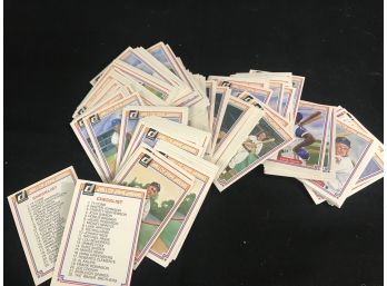 1983 Donruss Collector Baseball Cards - Hall Of Fame Heroes 40 Of 44 In Collection - 140 Total Many Multiples