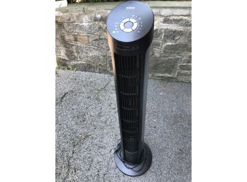 Seville Classic Oscillating Tower Fan - Black, 40'H