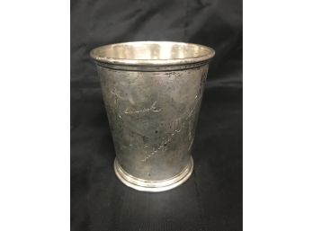 Sterling Cup Kirk & Sons 277 - Engraved  3-3/4'H  110g/3.8oz