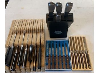 Chef Knives Including Ginsci