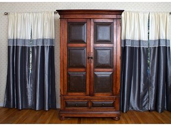 Dark Stained Armoire