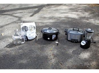 Group Of Four Small Kitchen Appliances
