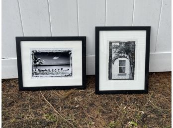 Two Black And White Prints