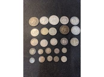 Silver Foreign Coin Lot