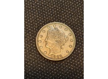 1883 Liberty Head Without Cents