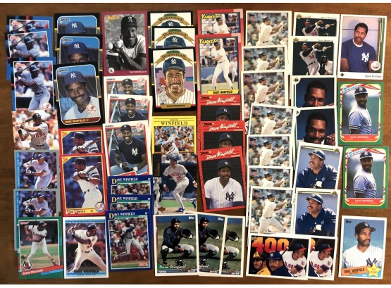 Lot Of 50 Dave Winfield Cards