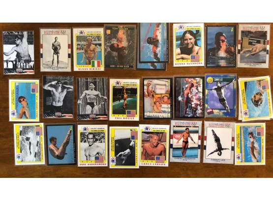 Lot Of 60 Olympic Swimmers & Divers