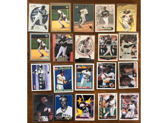 Barry Bonds Collector Lot Of 20