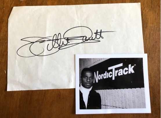 NFL Star And World Champion Sprinter Willie Gault Signature & Photo
