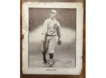1920 Baseball Magazine Hall Of Famer Burleigh Grimes Premium Photo By Charles M. Conlon