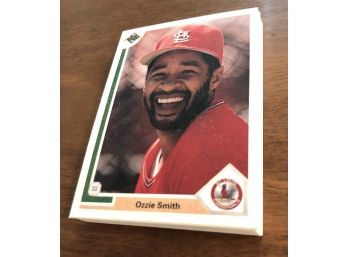 Ozzie Smith Lot Of 25 1991 Upper Deck Cards