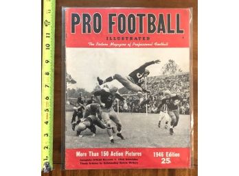1946 Oversized NFL & 1st Year AAFC Magazine