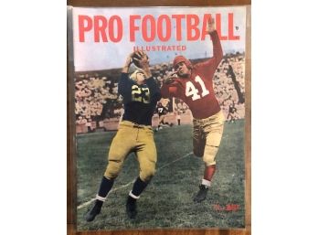 1948 Oversized NFL & AAFC Magazine