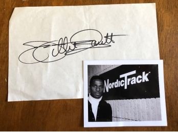NFL Star And World Champion Sprinter Willie Gault Signature & Photo