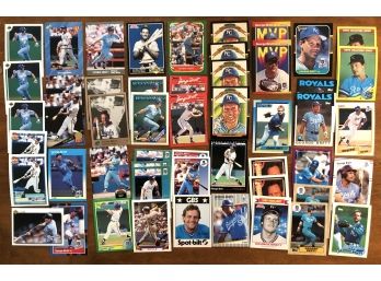 Collection Of 50 George Brett Cards