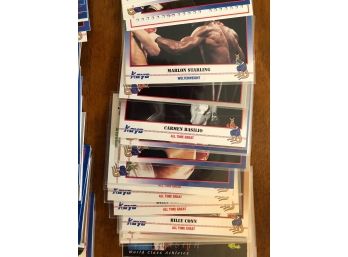 Lot Of Boxing Cards