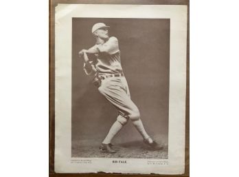 1924 Baseball Magazine Bibb Falk Premium Photo By Charles M. Conlon
