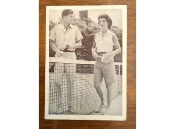 Tennis Anyone? 1963 John & Jackie Kennedy