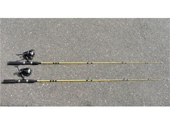 Pair Of Eagle Claw Brave Eagle MS7025 Fishing Poles