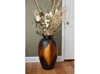 Large Vase With Florals