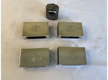Sterling Silver Matchbox Covers