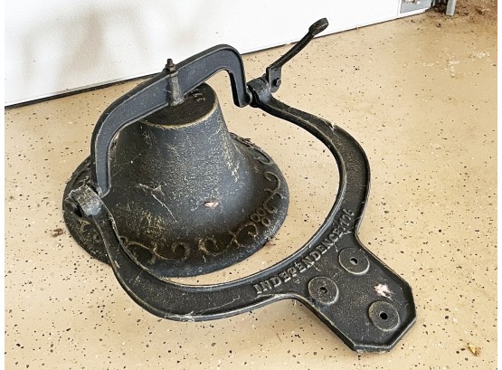 A Cast Iron School Bell