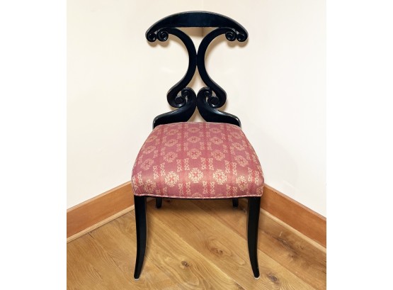 An Upholstered Side Chair By The Bombay Company