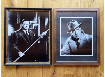Framed Hollywood Glamor Photos - Bogart And Gleason