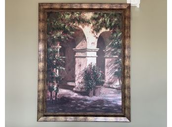 A Large Oil On Canvas, Signed Roger Williams