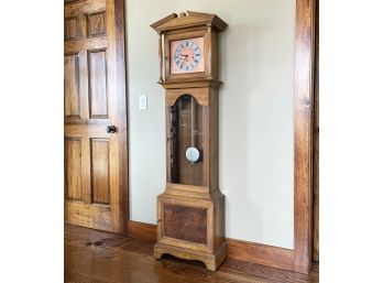 A Vintage Grandfather Clock By Seth Thomas