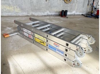 A Krause Multimatic Aluminum Ladder