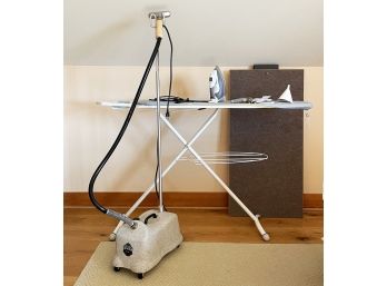 For The Dressing Room - A Clothes Steamer And Iron