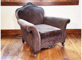 A Comfy Chair In Courderoy