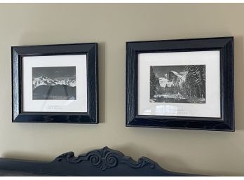 A Pair Of Framed Ansel Adams Prints