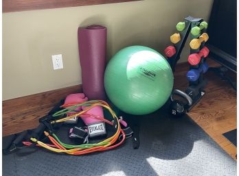 A Selection Of Gym Accessories