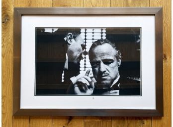 A Framed Still Photo From 'The Godfather'
