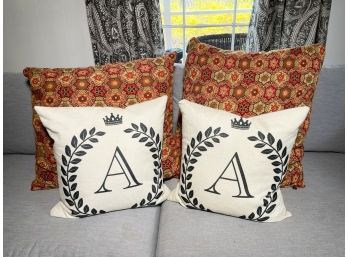 A Group Of Accent Pillows