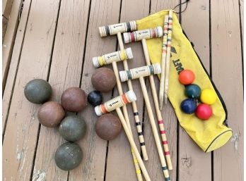 Bocce And Croquet